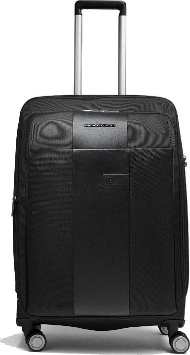 Actual product image Piquadro Erweiterbarer Kofferaus recyceltem Material (92 l, M (50 - 90l))