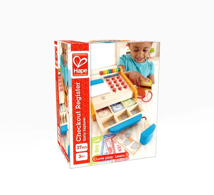 Actual product image Hape Cash register with scanner