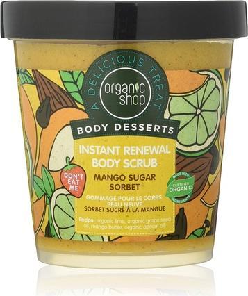 Image du produit Organic Shop Body Desserts Mango Sugar Sorbet Body Scrub Sugar Body Scrub With Mango 450Ml - 450ML (450 ml)
