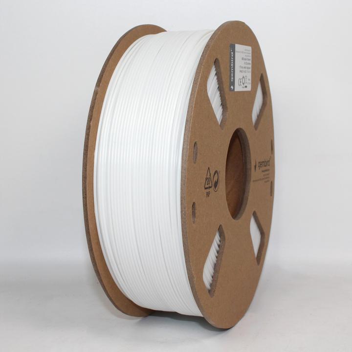 Immagine prodotto Gembird Cassetta del filamento Bobina in ABS (ABS, 1.75 mm, 1400 g, Bianco)