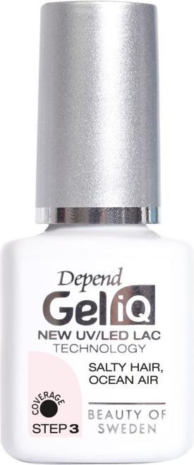 Depend Gel Iq Salty Hair, Ocean Air (Schwarz, Gel-Effekt Nagellack)