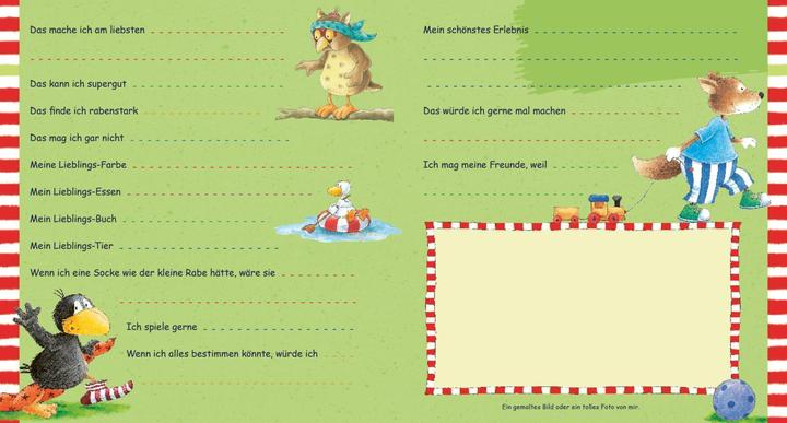 Actual product image Der kleine Rabe Socke: Alle meine besten Freunde (German, Annet Rudolph, 2016)
