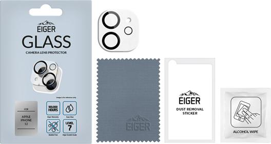 Actual product image Eiger Mountain Glass Lens (1 Piece, Apple iPhone 12)