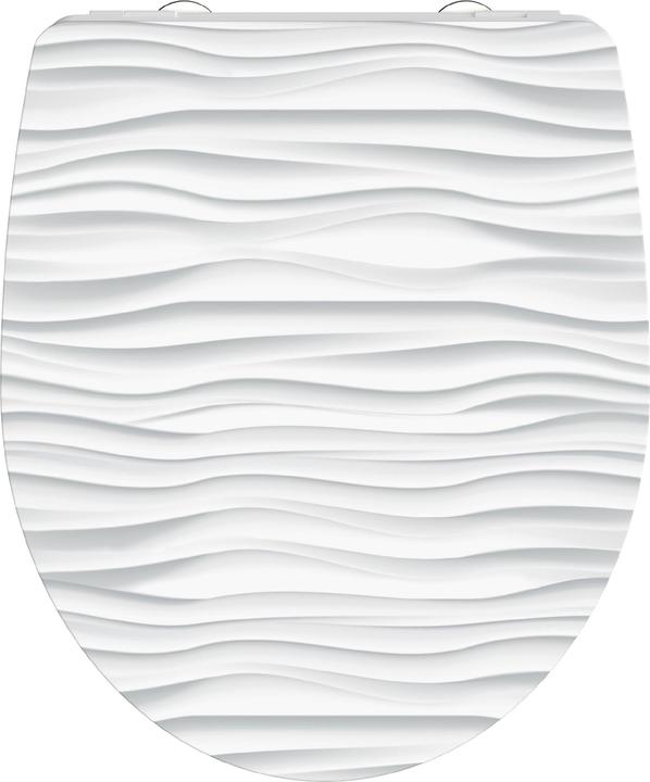 Image du produit Schütte Duroplast HG WC-Sitz WHITE WAVE
