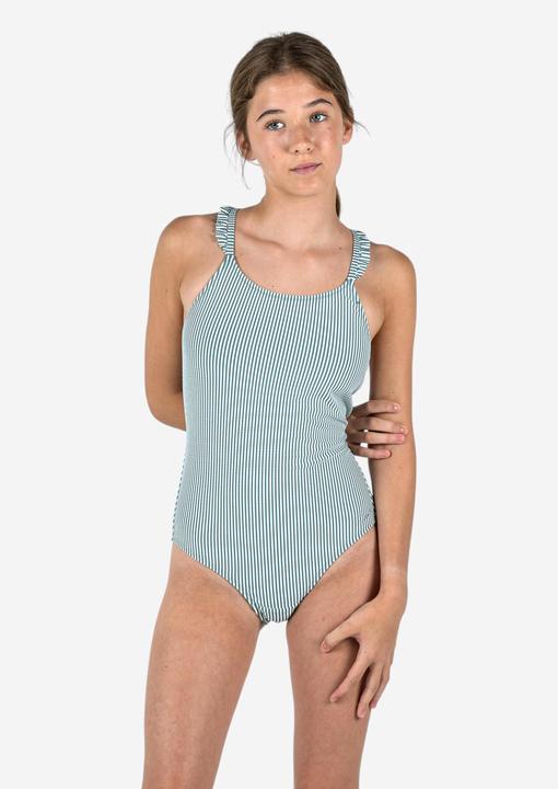 Immagine prodotto Nabaiji Costume da bagno per bambina - Lanzarote kaki (8, 9, 10)