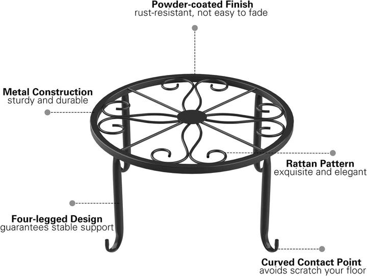 Actual product image Lewondr Flowerpot holder