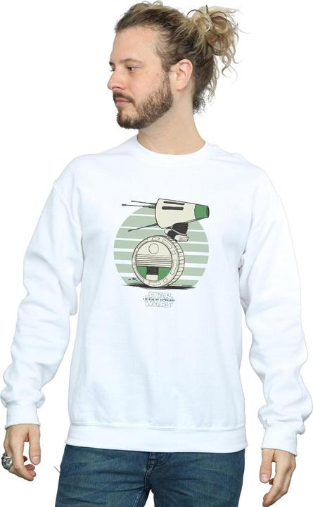 Actual product image Star Wars Mens The Rise Of Skywalker D-O Rolling Green Sweatshirt (S)