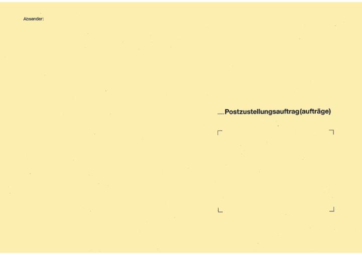 Rnk Enveloppe de livraison 500p. B5 jaune (B5, 50 x)