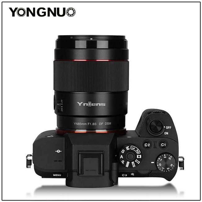 Image du produit Yongnuo YN 85mm f/1.8S DF DSM Sony E (Sony E, APS-C / DX)