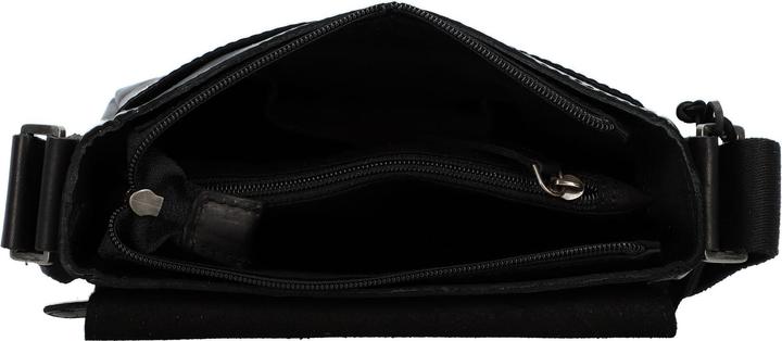 Produktbild Greenburry Pure Black Umhängetasche Leder 20 cm