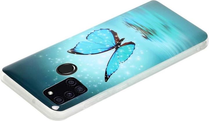 Immagine prodotto Cover-Discount Galaxy A21s - Custodia in gomma siliconica fluorescente Butterflies (Samsung Galaxy A21s)