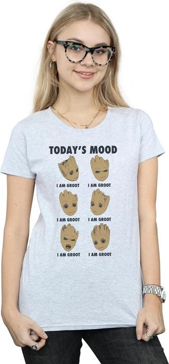 Immagine prodotto Guardians of the Galaxy Maglietta Donna/Ladies Today's Mood Baby Groot (L)
