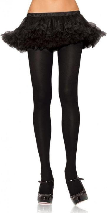 Image du produit Leg Avenue Collants opaques en nylon brillant noir (Taille unique)