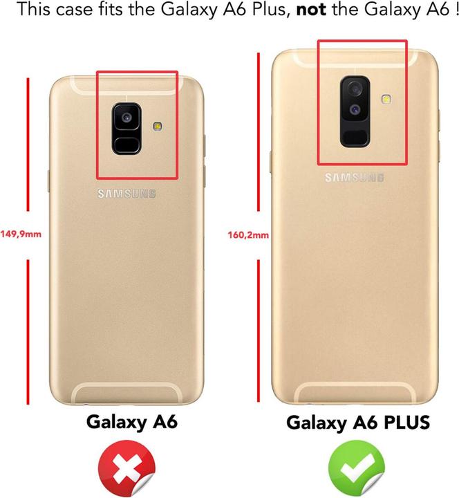 Immagine prodotto Nalia Glitter Mobile Phone Case 360 gradi (Samsung Galaxy A6+)