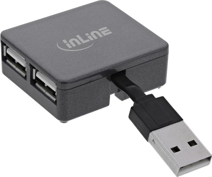 Immagine prodotto InLine Hub USB 2.0 a 4 porte (USB-A, 4 Porti)