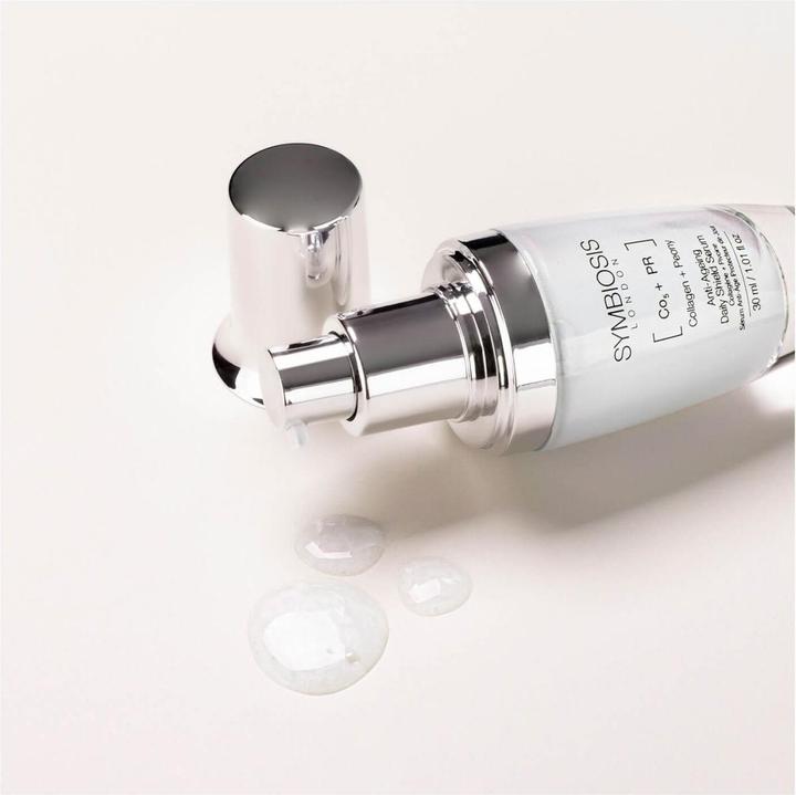 Image du produit Symbiosis Collagène + pivoine) Sérum anti-âge de jour (30 ml)
