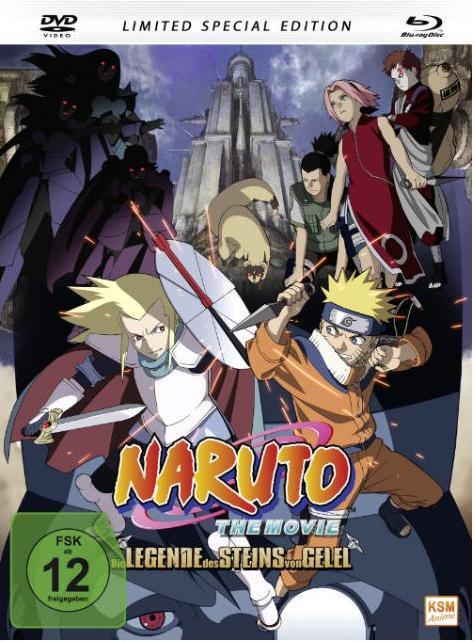 Naruto The 2: The Legend of the Stone by Gelel Lim (Blu-ray, 2005, German, Japanese)