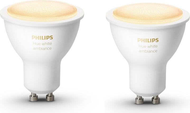Image du produit Philips Hue White Ambiance BT (GU10, 5 W, 350 lm, 2 x, G)