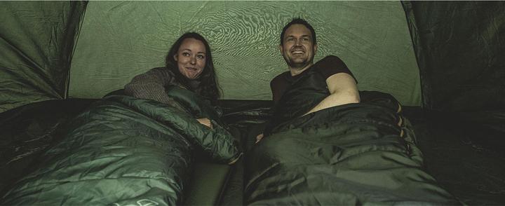 Immagine prodotto Easy Camp Kuppelzelt Lomsdal 4 (olivgr?n, mit Tunnel-Anbau, Modell 2025) (Tenda a cupola, 6.40 kg, 4 persone)