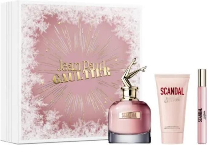 Produktbild Gaultier Set Scandal Edp 80ml + Edp 10ml + Body Lotion 75ml (Eau de Parfum)