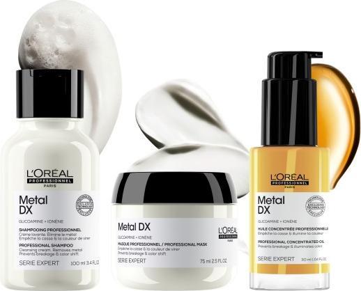 Produktbild L'Oréal Professionnel Metal DX Trio Discovery Kit (Haarpflege set)