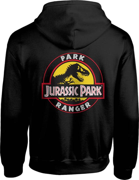 Image du produit Jurassic Park Hoodie Ranger avec fermeture éclair sur toute la longueur (M)