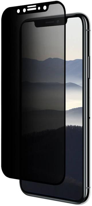 Immagine prodotto PhoneLook Protezione dello schermo in vetro temperato 3D Privacy Anti-Spy con bordi neri (1 Pezzo/i, Apple iPhone XS Max)