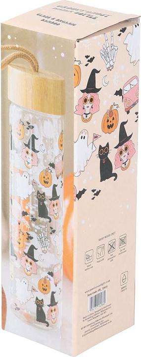 Immagine prodotto Something Different Groovy Fantasma Bambù 600 ml Bottiglia per Acqua (0.60 l)