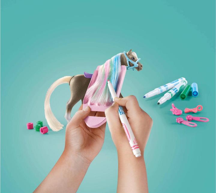 Immagine prodotto Playmobil Set creativo con cavallo e matite (71640, Cavalli Playmobil della cascata)