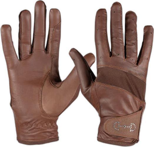 Produktbild Horze Reithandschuhe aus Leder und Mesh, Damen (7)