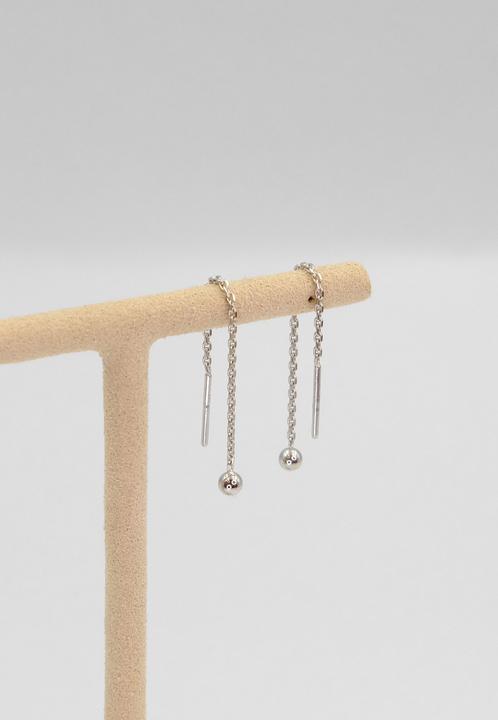Actual product image Muau Earrings (750/18 K Gold)