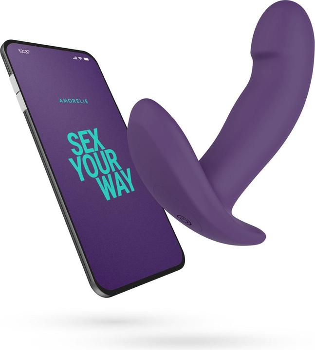 Amorelie Shuffle Appgesteuerter Anal & G Punkt Vibrator