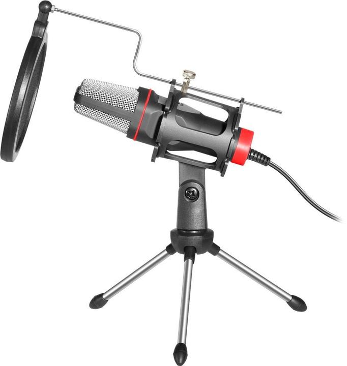 Actual product image Defender FORTE GMC 300 STREAMING Microphone with 3 5 mm jack