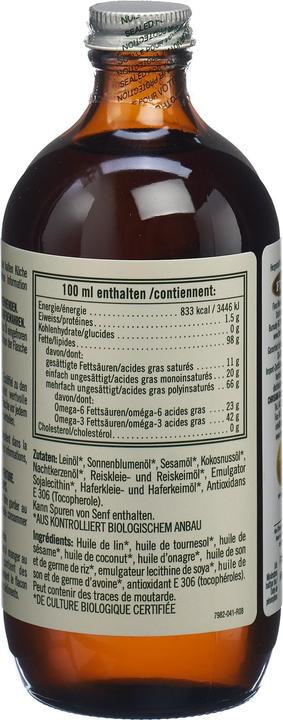Actual product image Udo's Choice Organic vegetable oil (1 Piece, Liquid, 810 g)
