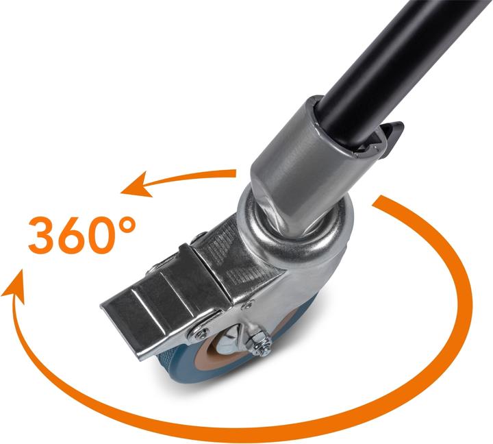 Image du produit Walimex pro pro 23094 Roulettes pour trépied Pro 7525 Lot de 3 75mm (Pieds de trépied)