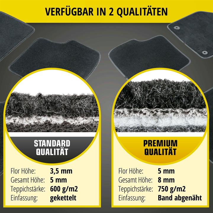 Immagine prodotto Walser Tappetini per Opel Grandland/Grandland X 06/2017-oggi (2 tappetini anteriori + 2 tappetini posteriori)