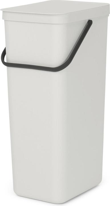 Image du produit Brabantia Bac de recyclage Sort & Go 40 l, gris clair (40 l)