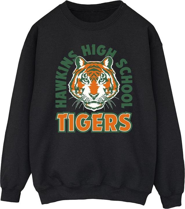 Immagine prodotto Netflix Stranger Things Hawkins Arch Tiger Felpa Uomo (M)