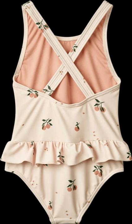 Produktbild Liewood Amara Printed Swimsuit - Peach / Sea Shell (98, 104, 110, 116)