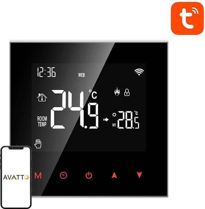 Image du produit Avatto Smart Water Heating Thermostat ZWT100 3A Zigbee Tuya