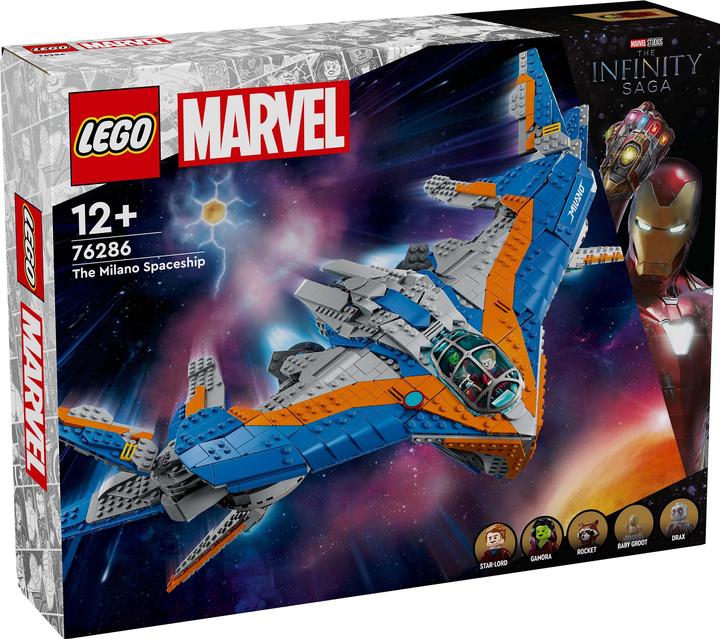 Produktbild LEGO Guardians of the Galaxy: Das Raumschiff Milano (76286, LEGO Marvel)