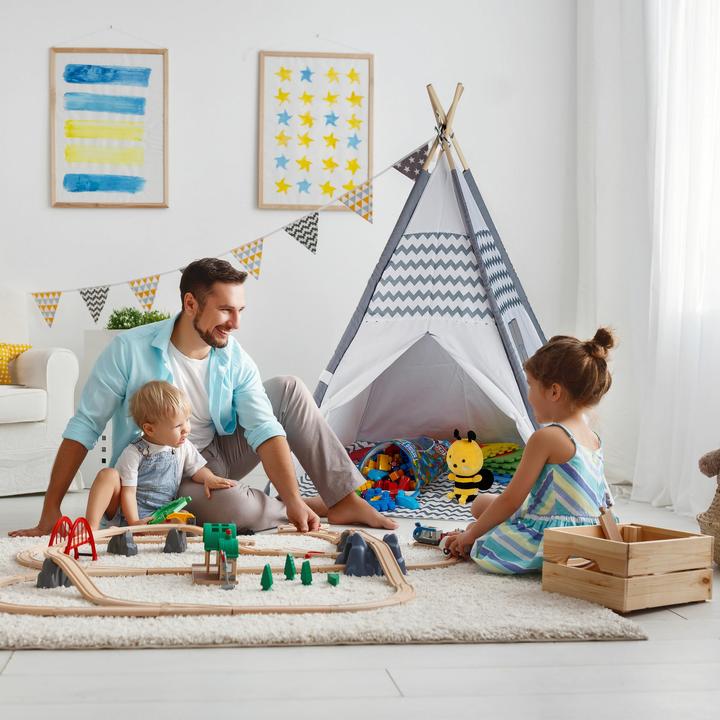 Actual product image Relaxdays Tipi tent