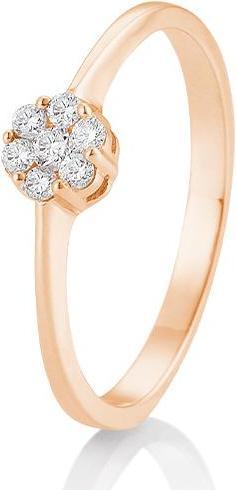 Produktbild Breuning Verlobungsring Flower (49, 585/14 K Gold)