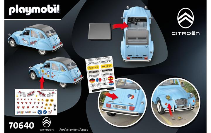 Image du produit Playmobil 70640 Citroën 2CV (70640)