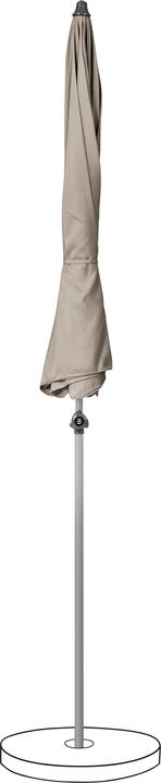 Image du produit Glatz Parapluie à mât central Siesta Hoyland Fox (2 m)
