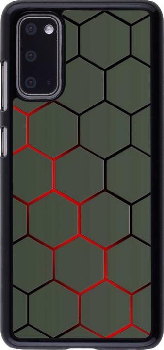Produktbild PhoneLook Hülle Geometric Line red (Samsung Galaxy S20)