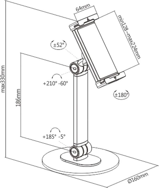 Produktbild Value Universal-Tablet-Tischständer