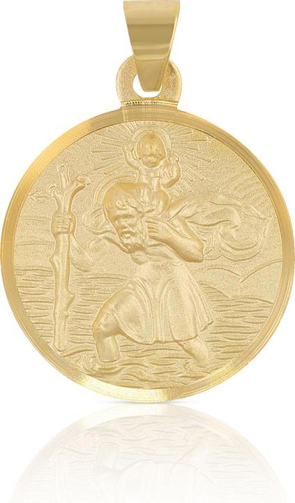 Produktbild Muau Medaille Christophorus (Gelbgold 750)