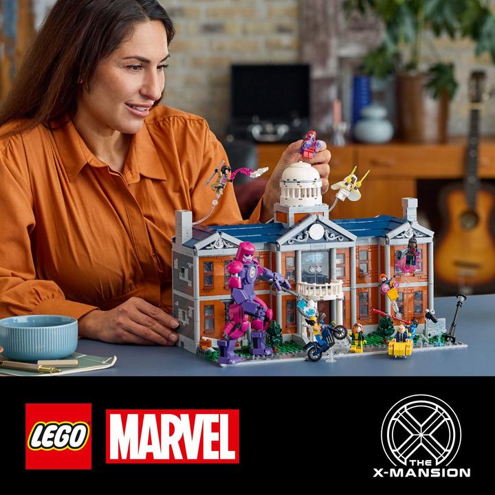 Image du produit LEGO X-Men: X-Mansion (76294, LEGO difficiles à trouver, LEGO Marvel)