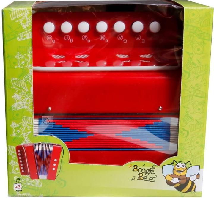 Produktbild Boogie Bee Akkordeon 7 Tasten (Deutsch, Französisch, Englisch, Italienisch)